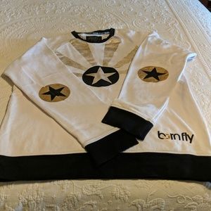 Mens born fly long sleeve shirt